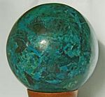 Chrysocolla sphere