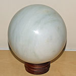 Marble sphere, large — became Clarity-Sphere Mk2